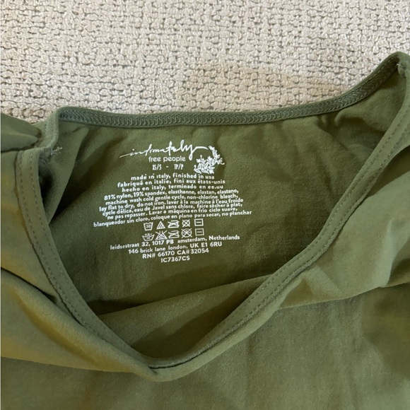 Free People Cap Sleeve Seamless Cami XS/S - Picture 4 of 5